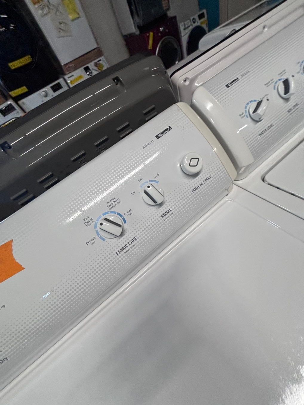 }sale 🔥🔥KENKORE  top load washer with agitator & electric dryer 220v  set   top load side by side working 💯  with warranty top load side by side #SKS61YB