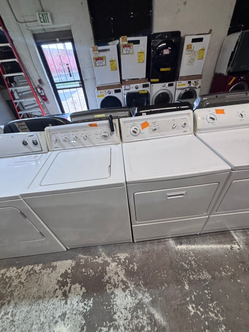 }sale 🔥🔥KENKORE  top load washer with agitator & electric dryer 220v  set   top load side by side working 💯  with warranty top load side by side #SKR62YB