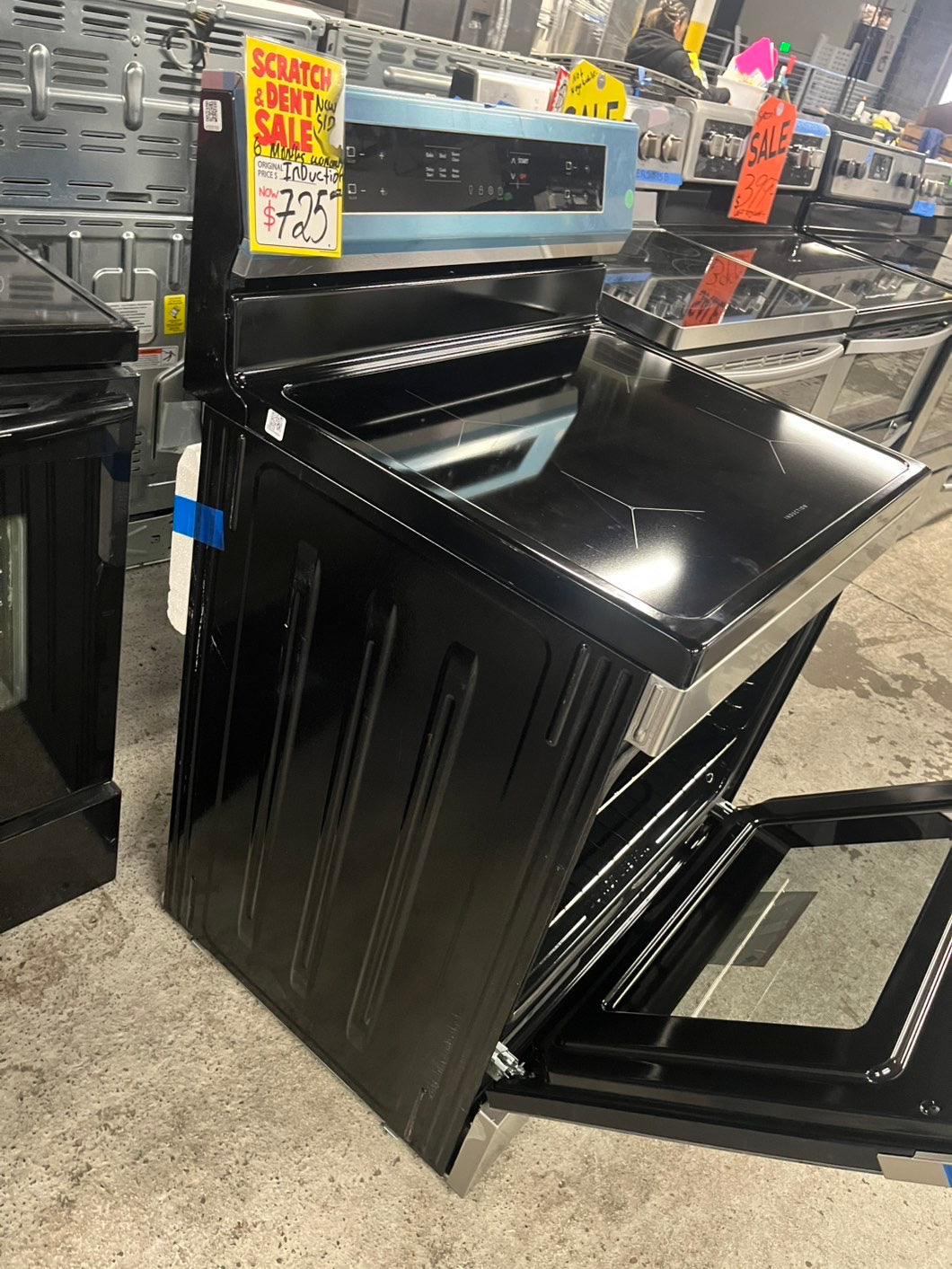 New scratch&Dent Frigidaire Induction electric stove stainless steel 30”  #FGMA23B