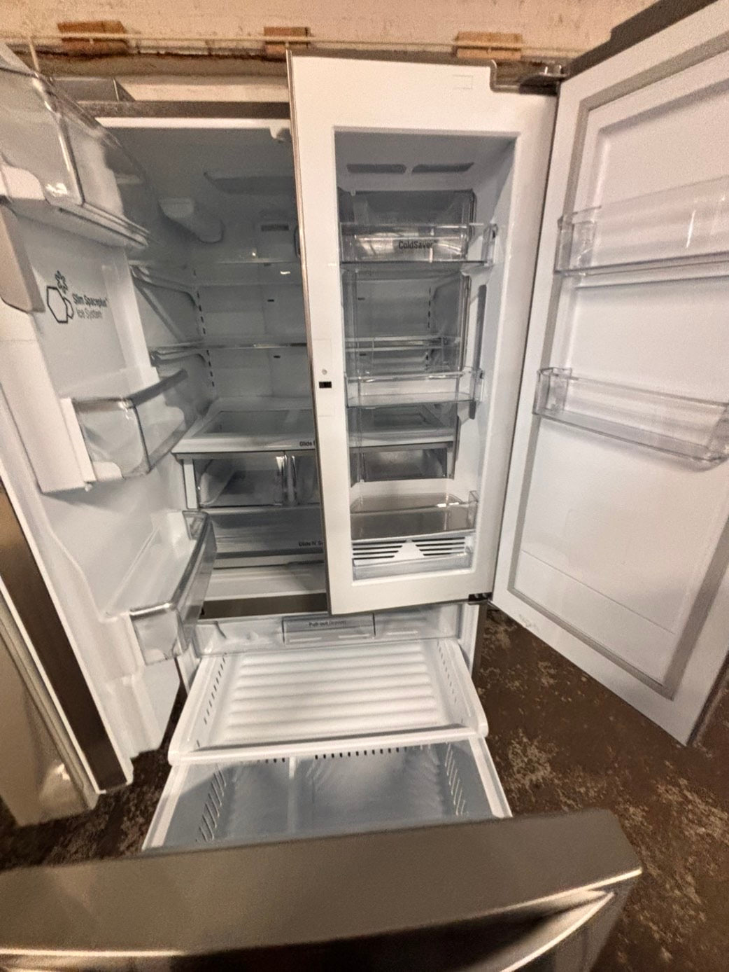 >LG door-in door French Door Refrigerator Super-Capacity with ice maker & water dispenser ,with  used-refurbished #LG30PASB