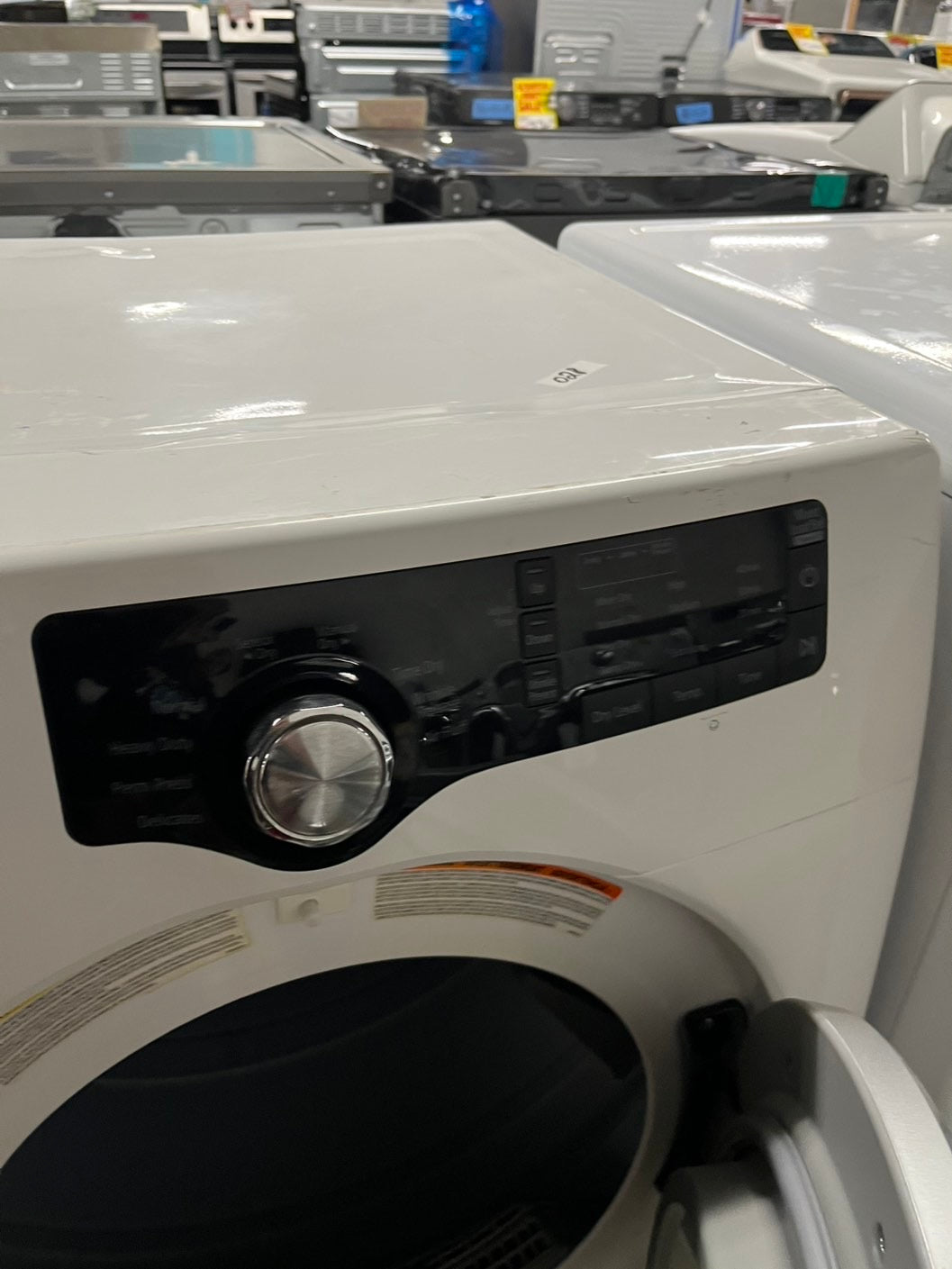 🔥Black Friday  sale‼️Samsung Sensor dry electric 220v dryer front load stainless steel drum 7.5cu.ft. large capacity  27"  white #EDSM1B