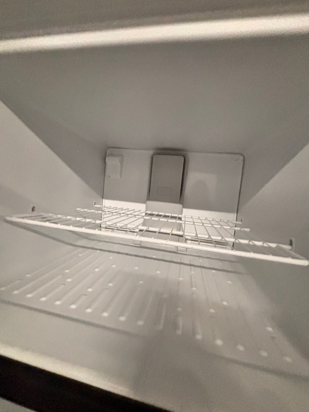 >Whirlpool 30” top freezer fridge stainless steel used-refurbished #RF117B