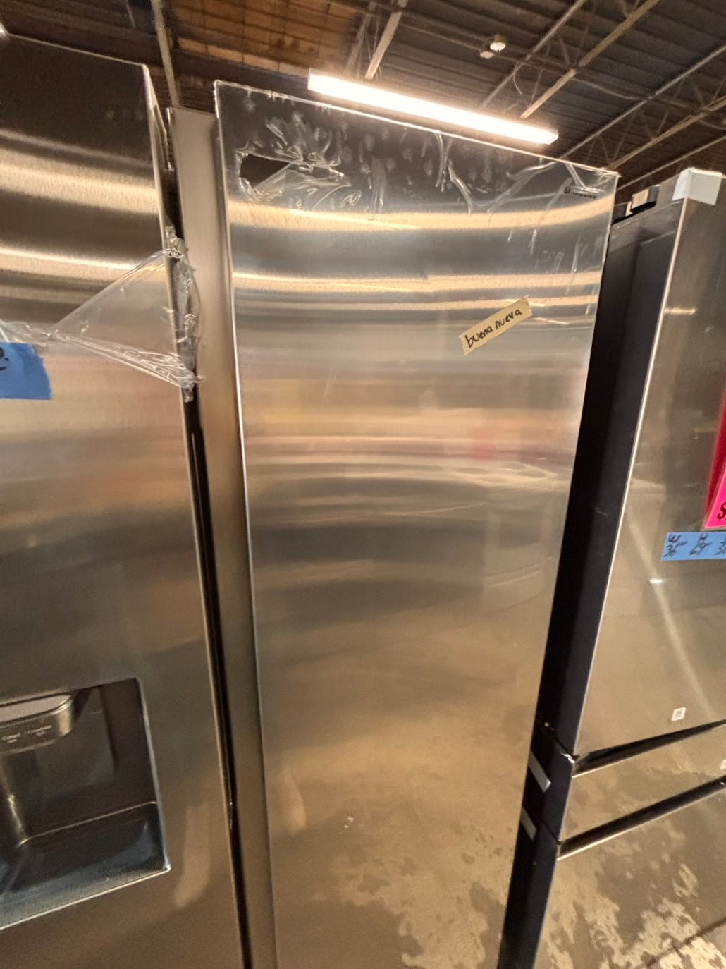 }}New open box 📦 Samsung - 26cu. ft. Side-by-side full size fridge Stainless Steel
#FS26TRTB