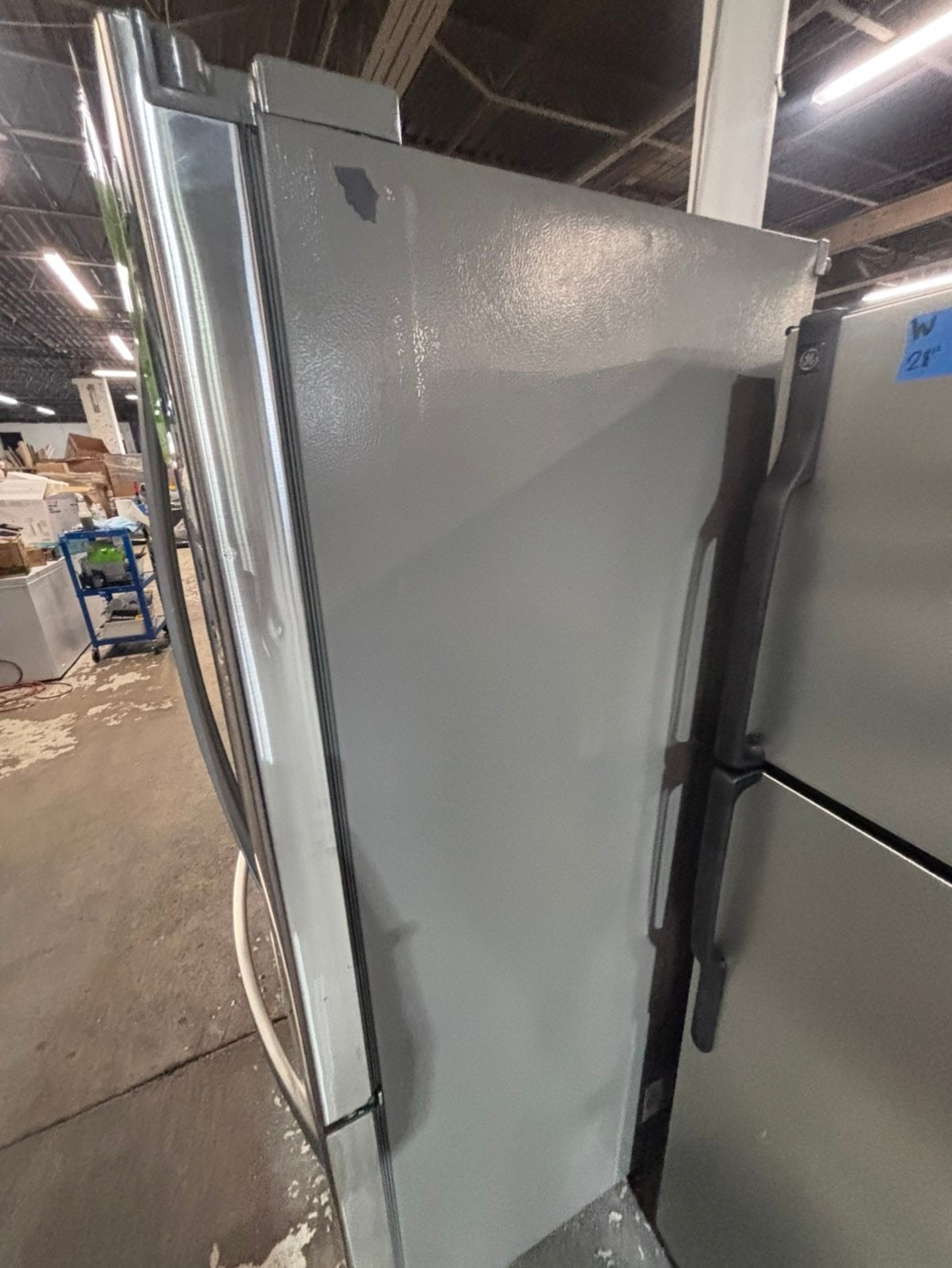 >>special price🔥Kenmore French door Refrigerator counter depth stainless steel w/ ice water dispenser great condition 36" used-refurbished #KMF1V4B