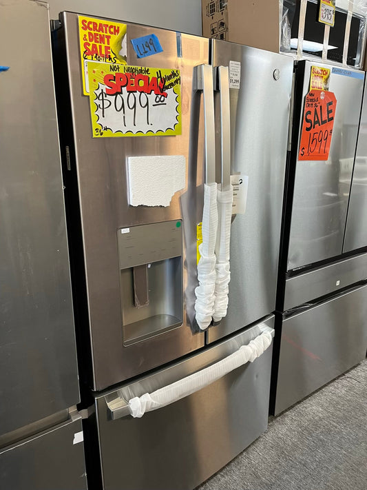Open Box 📦 | Scratch & Dent GE french door Refrigerator w/ice water dispenser stainless steel 36” #RF628D