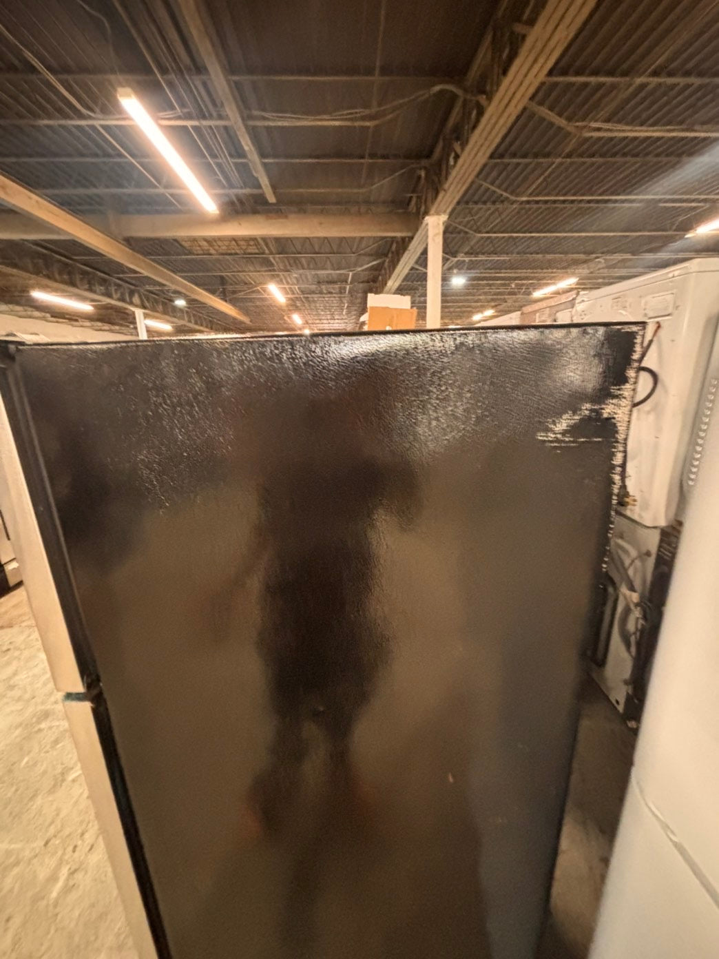 >*SALE🔥🔥frigidaire 30”18cu.ft -top freezer refrigerator working 💯 stainless steel color -used refurbished 30”  #TB4RYCB