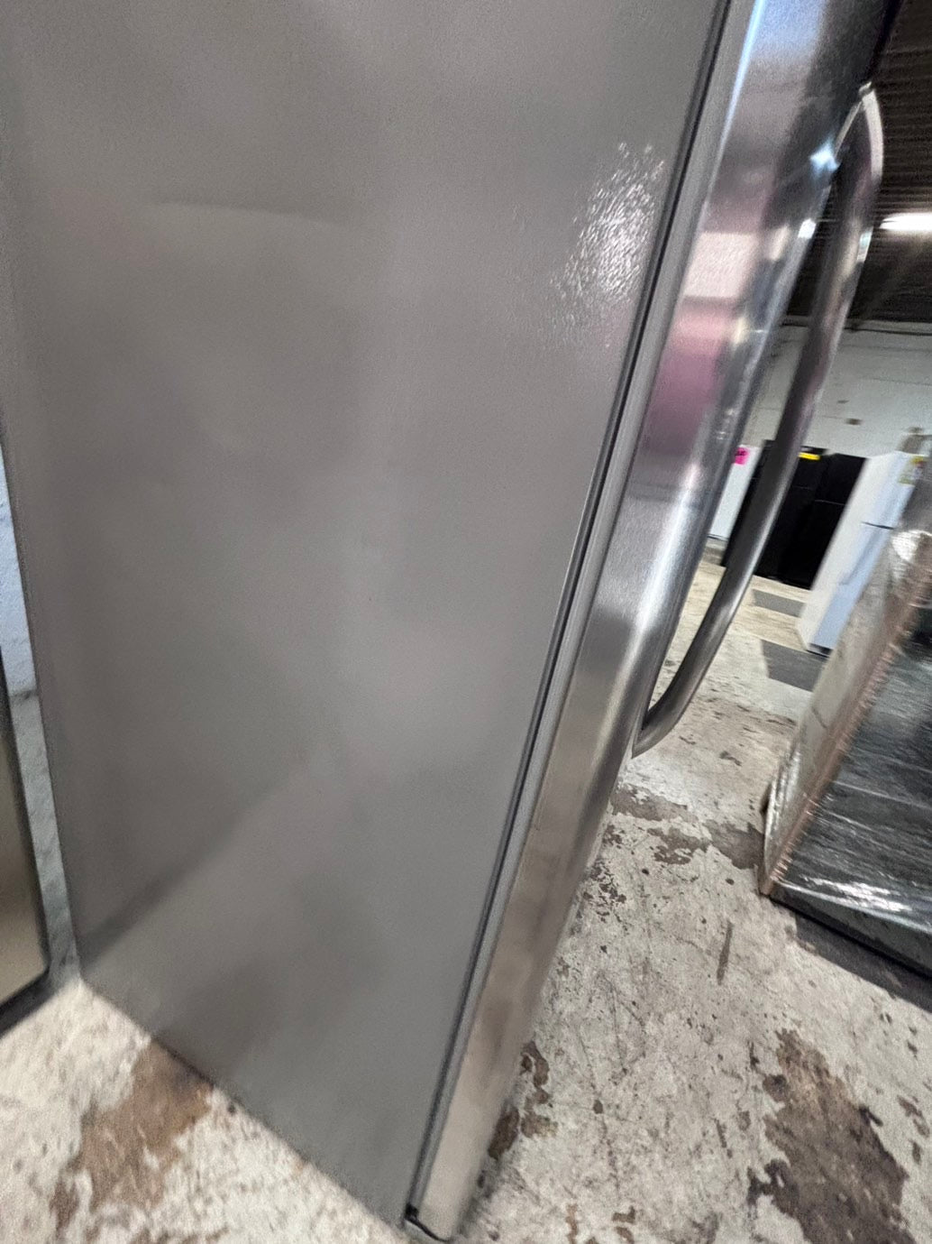 >*36” x 69h GE side by side Refrigerator and freezer stainless steel w/ice water dispenser 36” #SBTT7B