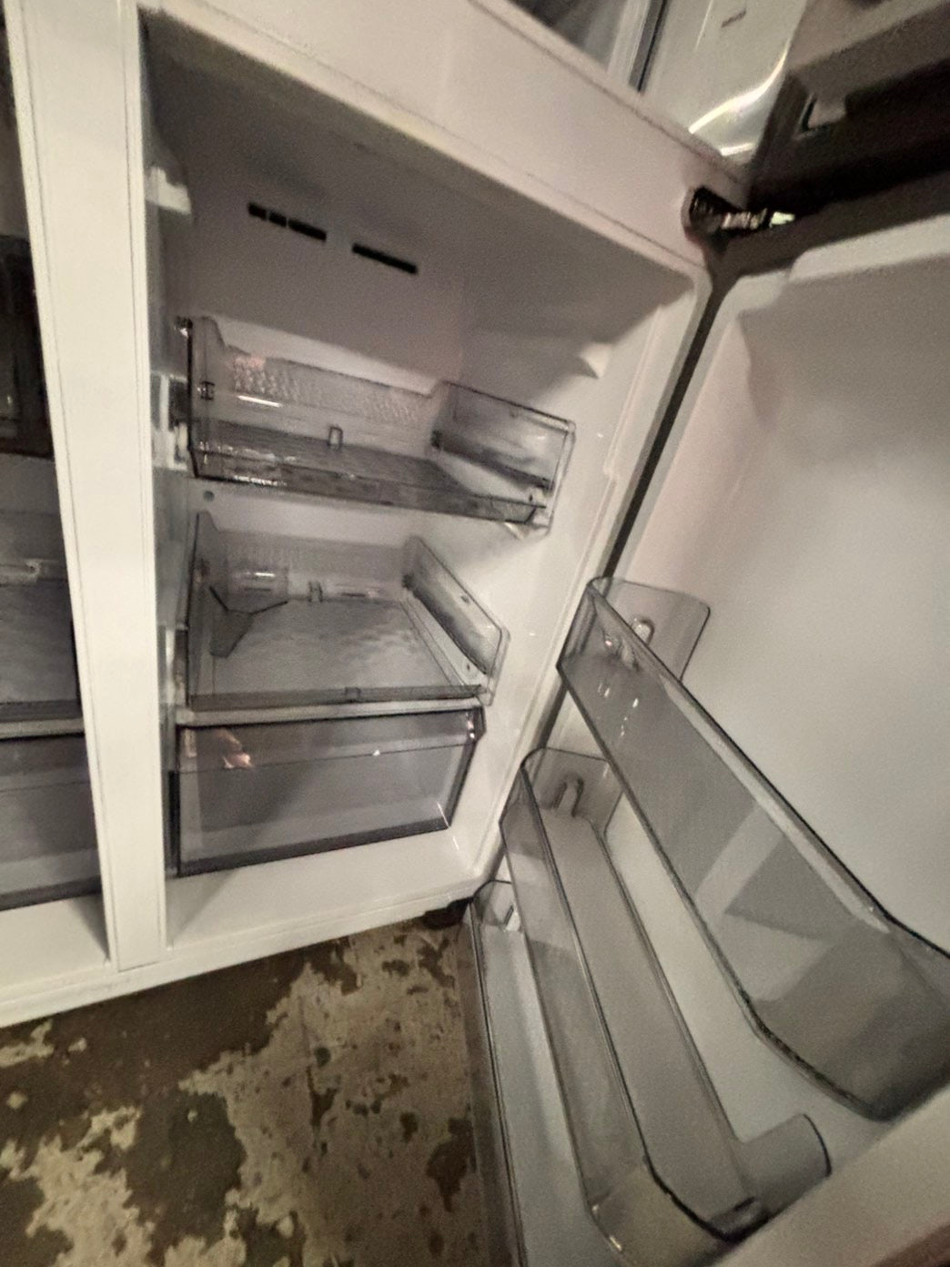 >special 🎈New open box (costumer return Samsung - Bespoke 23 Cu. Ft. 4-Door Flex French Door Counter Depth Refrigerator with Auto Open Door -#RFS3335YB