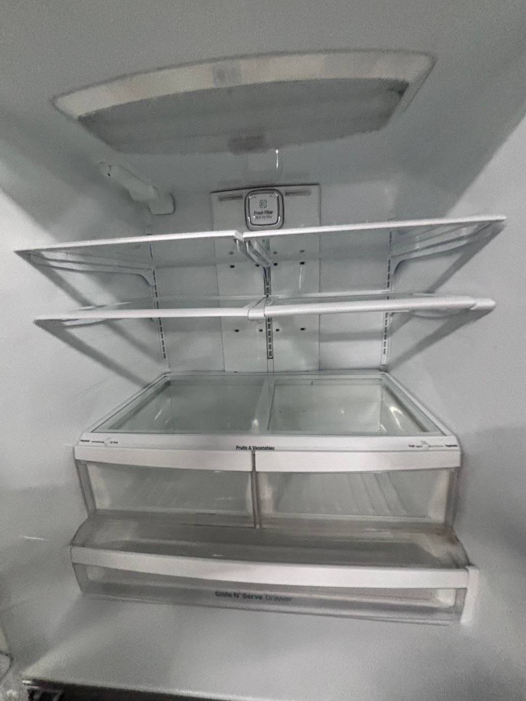 >special 🔥Used good  condition used-Refurbished LG 36”x69h x 291/2 depth  refrigerator stainless steel w/ice & water dispenser 36 “ #RFLG44CB