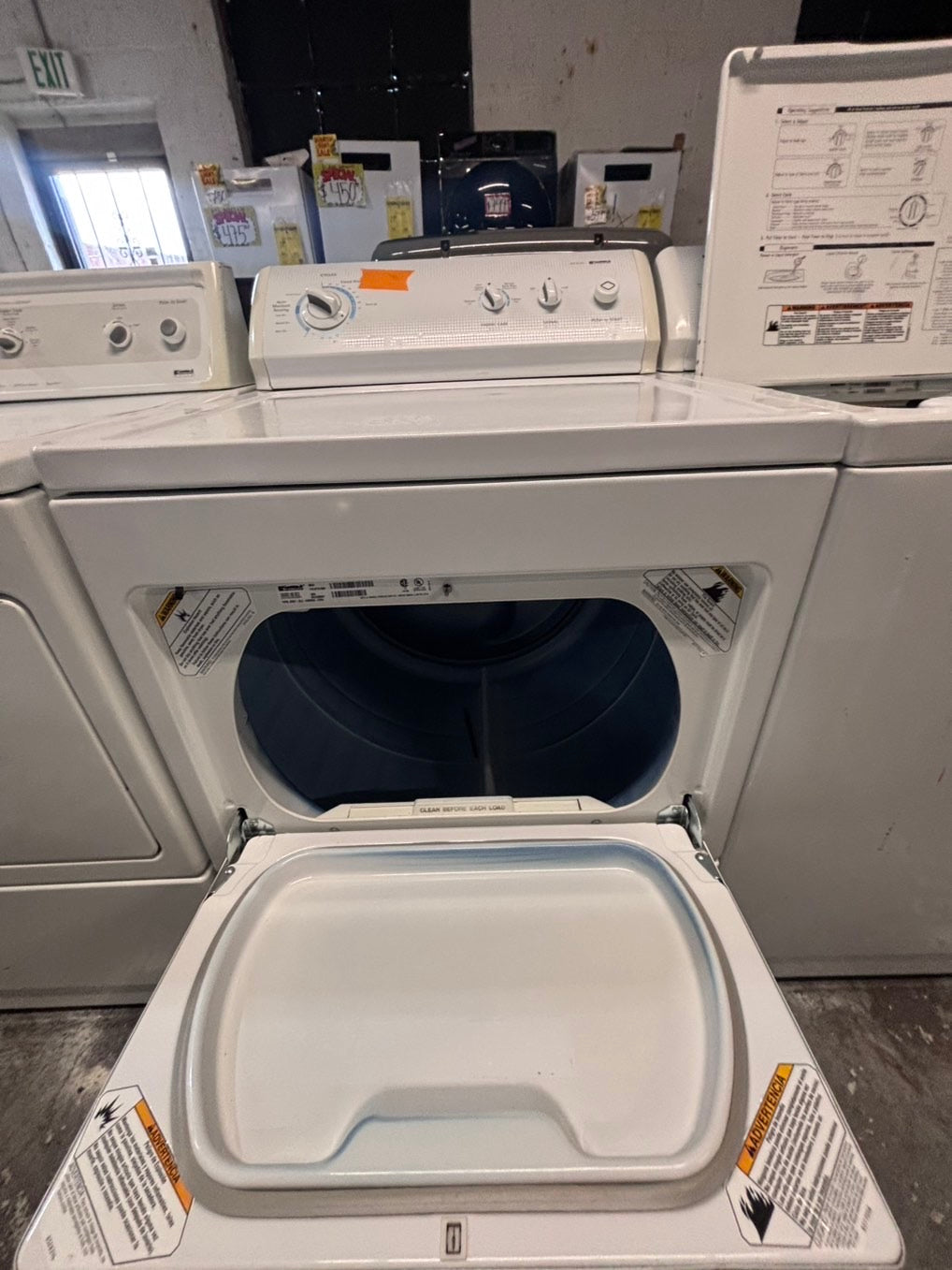 }sale 🔥🔥KENKORE  top load washer with agitator & electric dryer 220v  set   top load side by side working 💯  with warranty top load side by side #SKS61YB