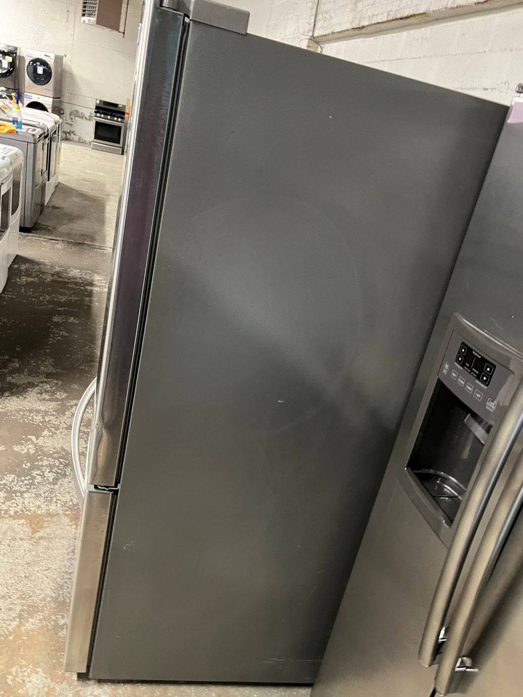 *🔥Black Friday Deal🔥Used | Refurbished Kenmore 33 bottom freezer refrigerator w/ iced maker stainless steel 33" #RFK4567