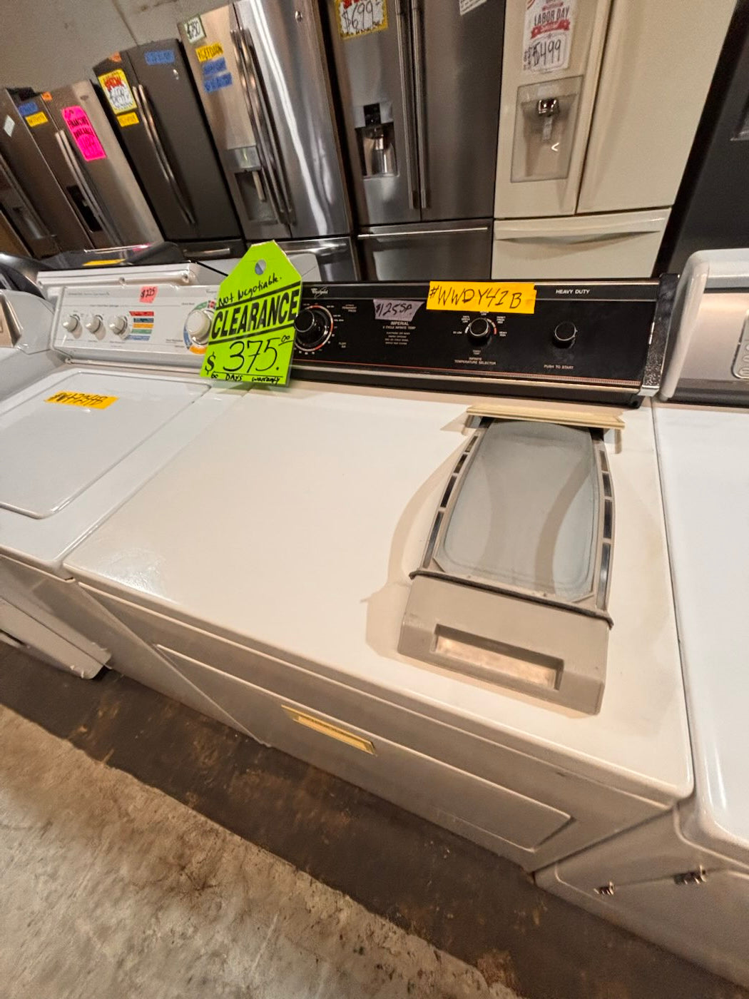 }}ON SALE🔥🔥🔥🎈🎈whirlpool top load washer with removable agitator large capacity & electric dryer 220v  set top load side by side used,refurbished working 💯 with warranty  #TSW894YB
