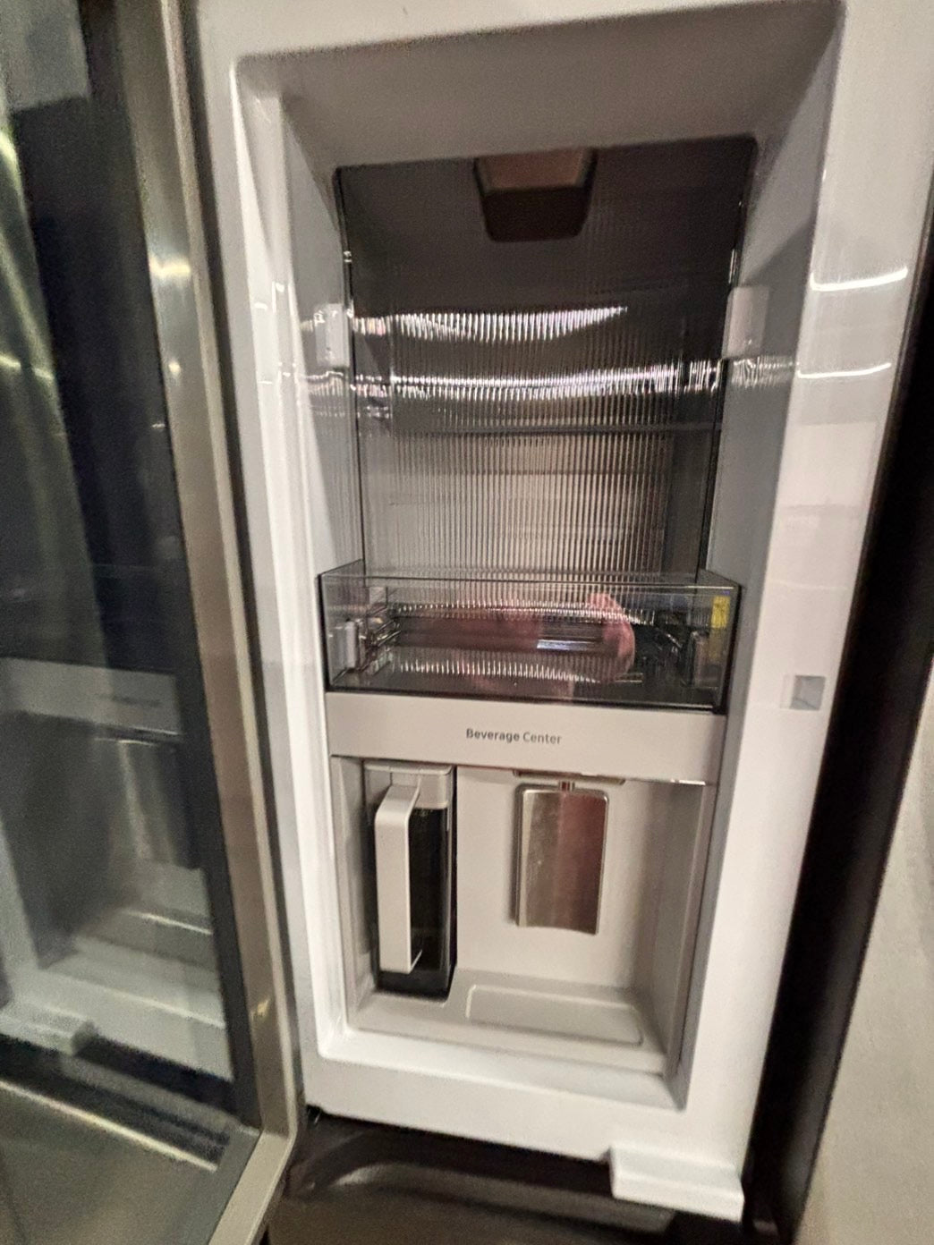 >special 🎈New open box (costumer return Samsung - Bespoke 23 Cu. Ft. 4-Door Flex French Door Counter Depth Refrigerator with Auto Open Door -#RFS3335YB