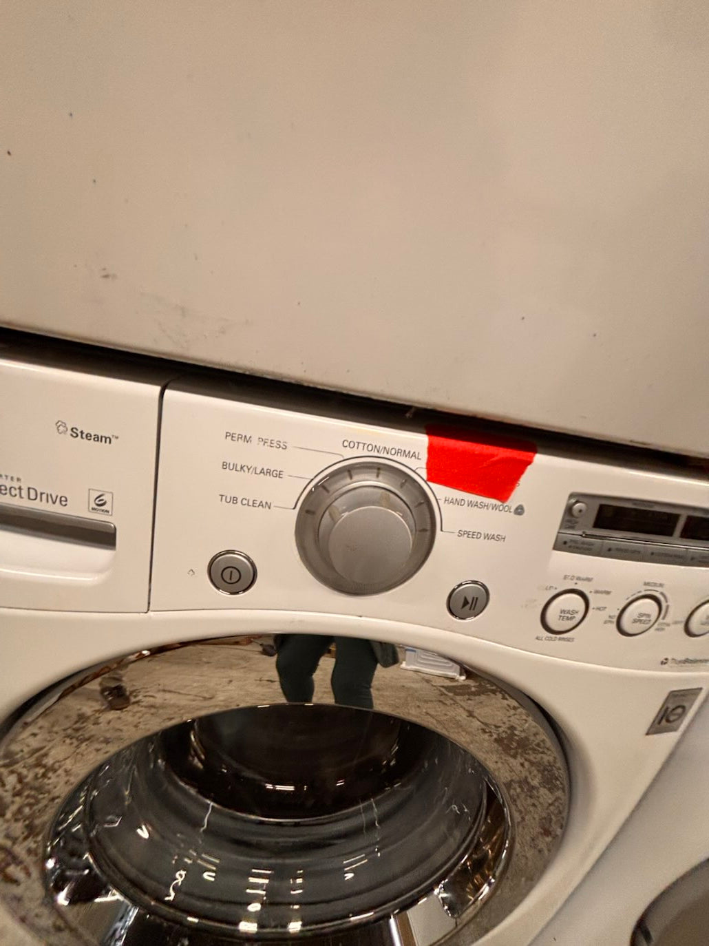 } } special🔥LG washer & dryer set large capacity,electric 220v front load stackable or side by side - sensor dry , working 💯 with warranty ! in white color used,refurbished #LGWW94SET