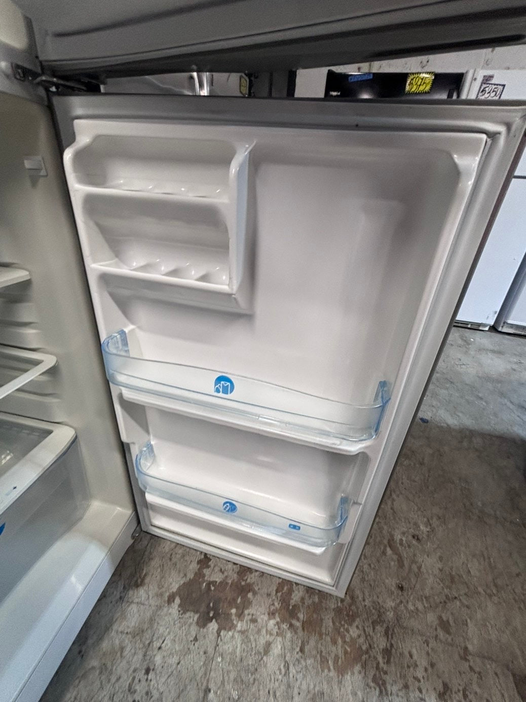 >>top freezer refrigerator stainless steel 24" refurbished #RF711DB