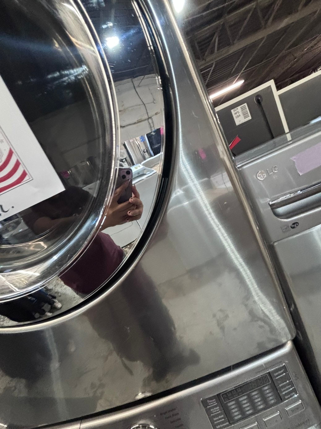 >*early July 4th special 🇺🇸LG washer & dryer set electric 220v front load stackable or side by side - sensor dry in gray  #WEDS22BSET