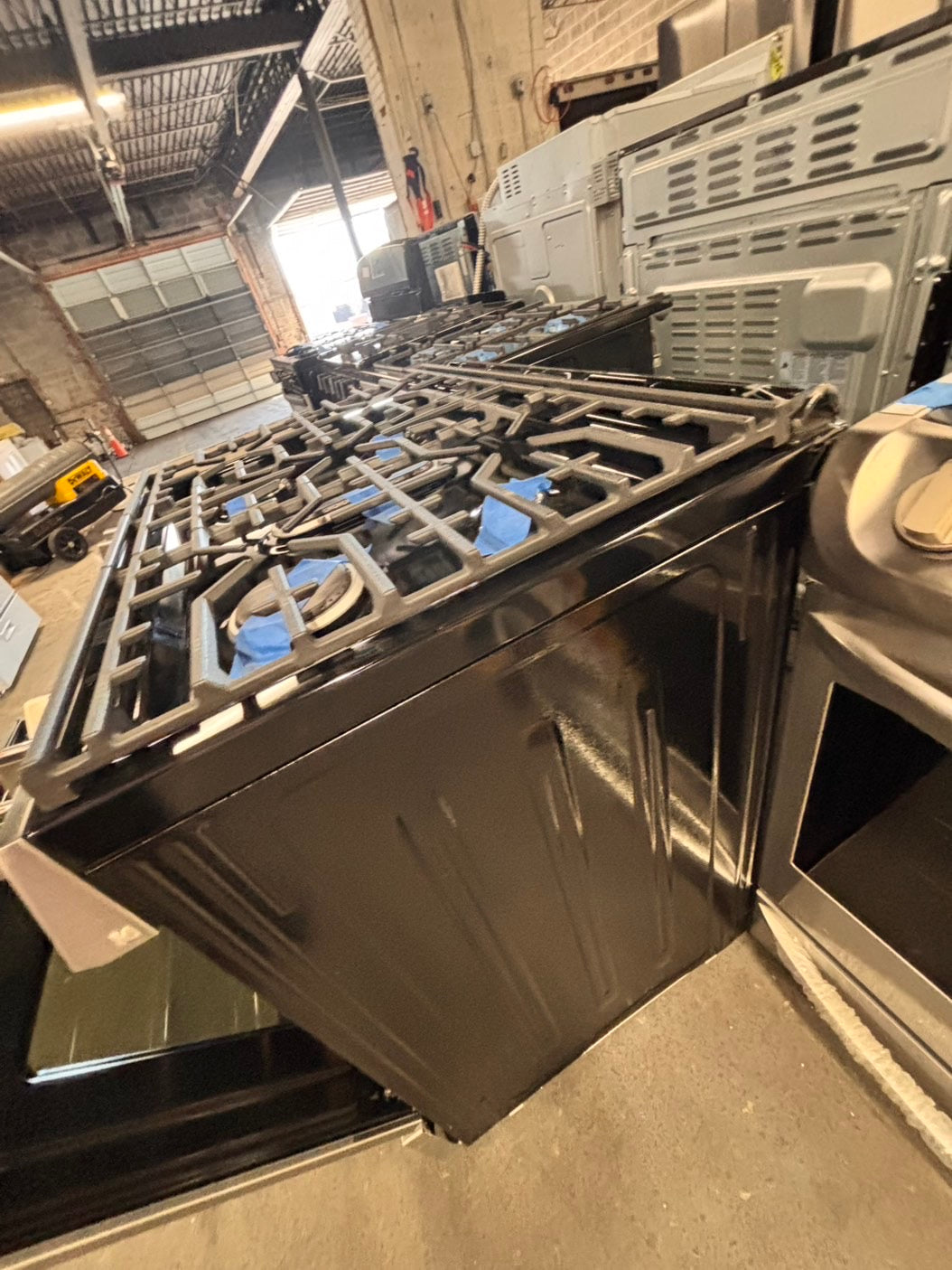 >new scratch & dent open box 📦 Frigidaire gallery stainless steel slide-in Airfry convection oven ,bake broil steam clean ,30” #FGG45ZB