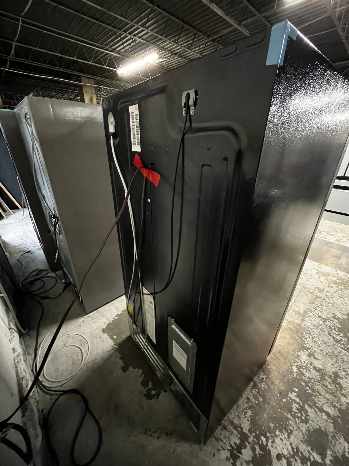 * 🎉 Black Friday ⚡️ GE side by side Refrigerator stainless steel w/ice water dispenser 33” #RF79334B