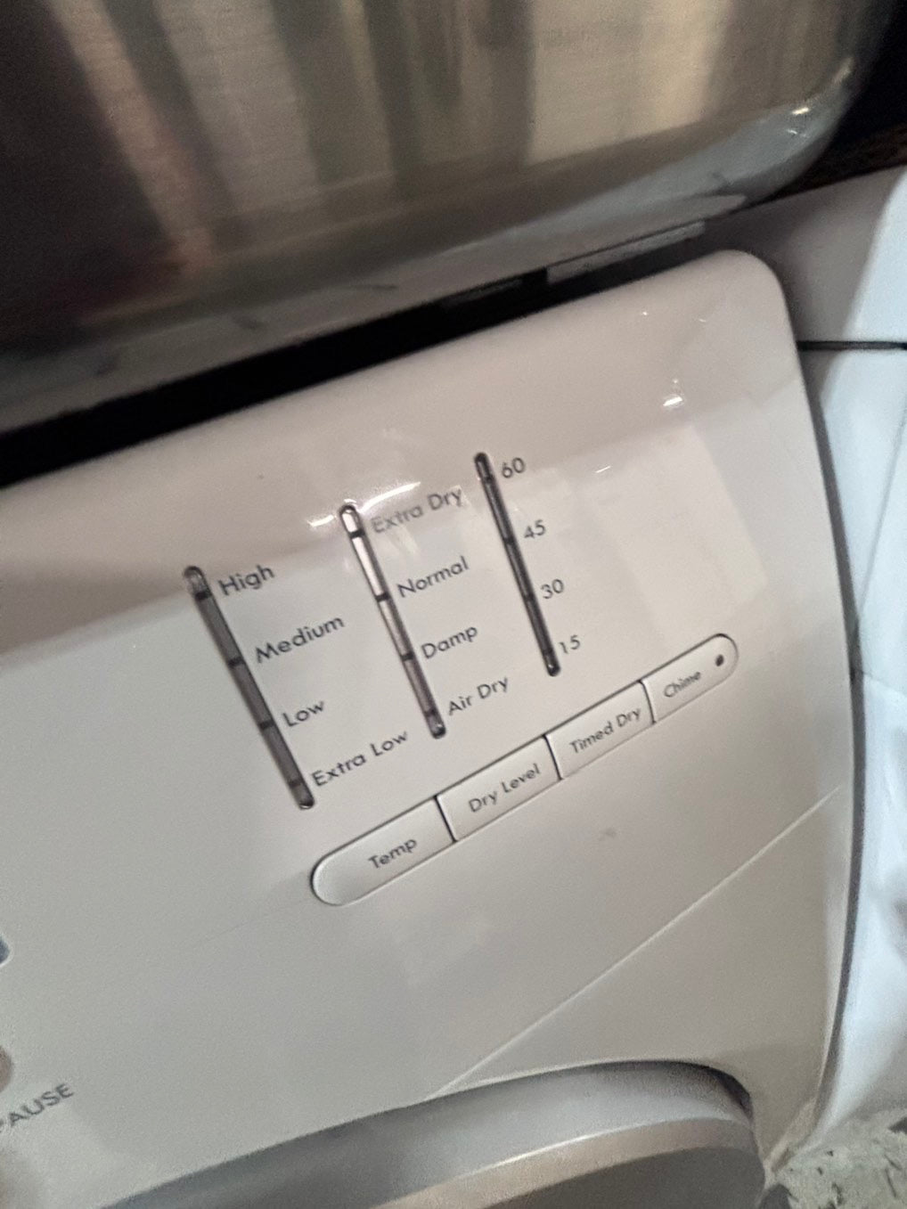 >*special 🔥kenmore  sensor Dry front load stackable electric 220v dryer in off white color used-refurbished 27" #KDFF16B