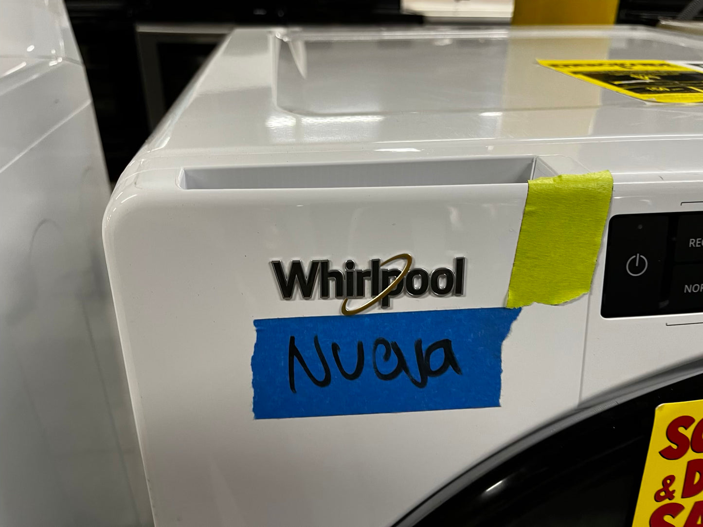 Open Box 📦 scratch & dent - Whirlpool 5.0 cu. ft. High Efficiency White Stackable Front Load Washing Machine with Load & Go XL Dispenser #WM132TB