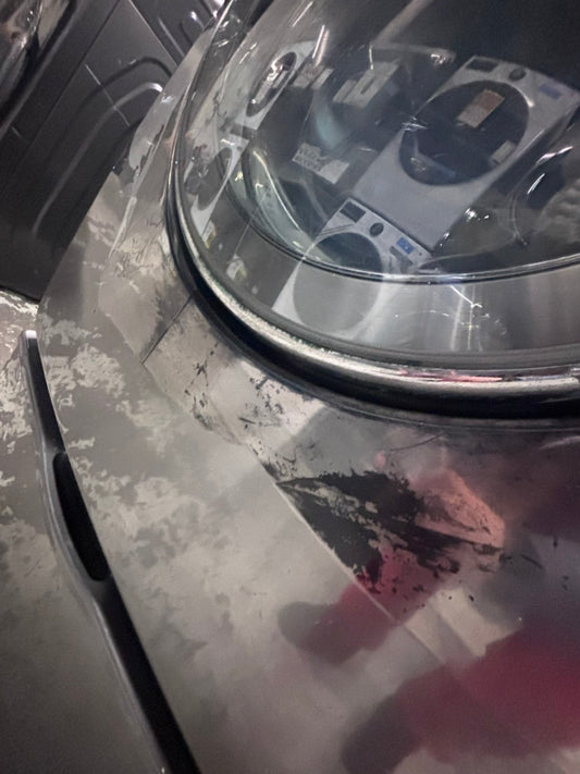 Special🔥Samsung GAS Dryer front load w/pedestal extra storage 27" in  used -Refurbished.  #GDSD3JL