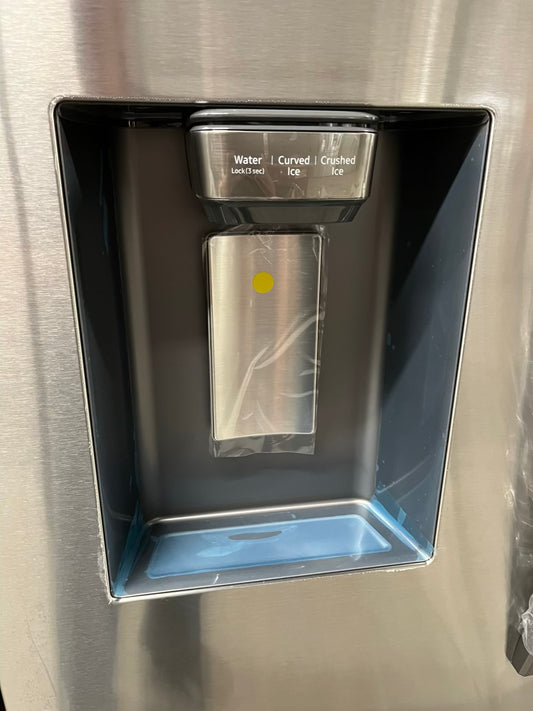 Open Box 📦 Samsung  French Door Refrigerator stainless steel w/double ice maker  - Item number #RF653JB 36” in