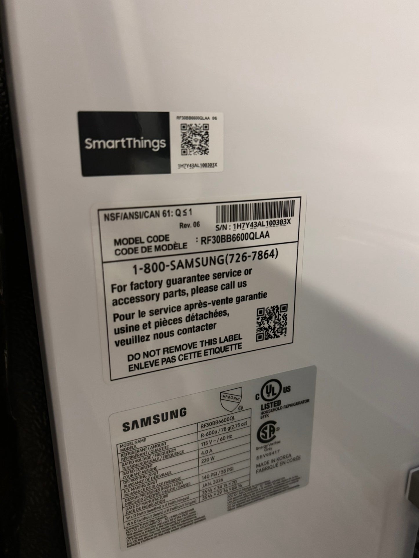 >special🎈new open box Mega Capacity Standard Depth 3-Door French Door Refrigerator in Stainless Steel 
#RSS334B 36” in