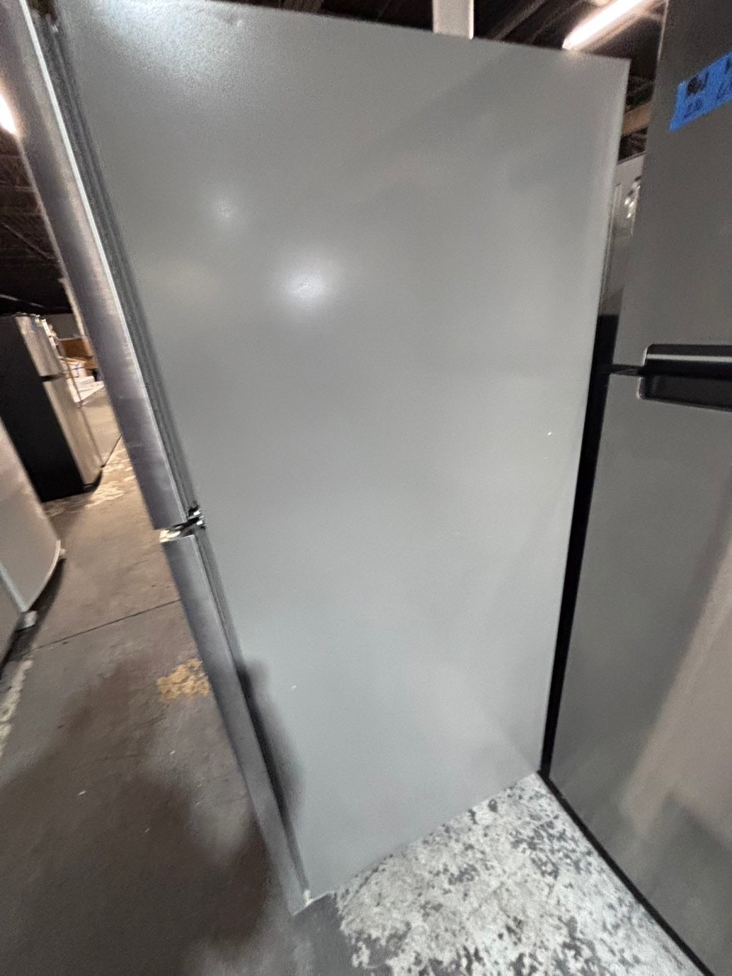 >*Whirlpool top freezer refrigerator stainless steel used-refurbished 30" #RFC769B