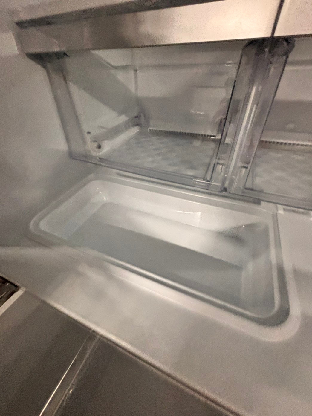 >sale🔥LG  French door 4-doors Refrigerator counter depth stainless steel w/ ice water dispenser great condition 36" used-refurbished #LGAW24BB