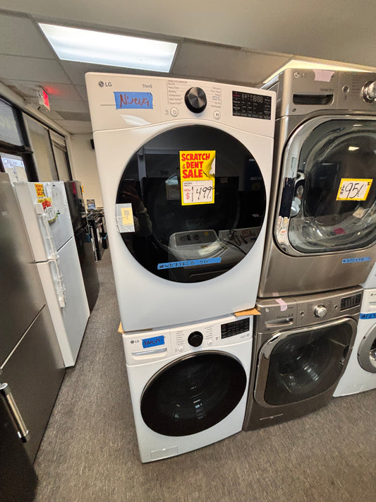 >Open Box 📦 Scratch & Dent 4.5 cu. ft. Ultra Large Capacity Front Load Washer - White
 & 7.4 cu. ft. Large Capacity Front Load Electric Dryer - White Set / stock number #WD737CB