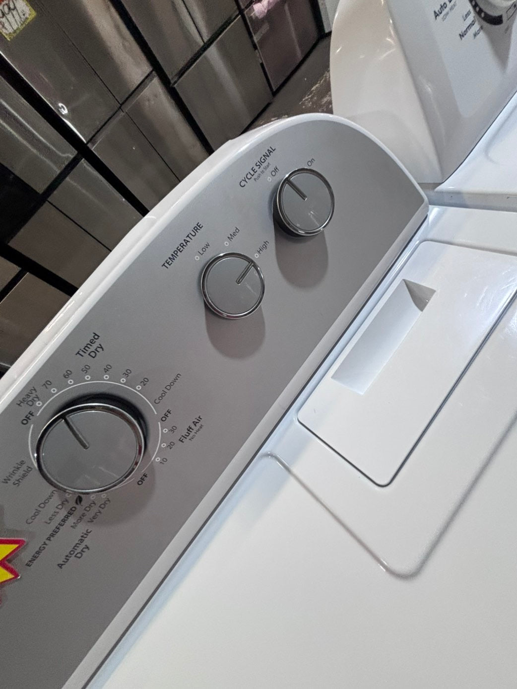 >>whirlpool 29” large capacity electric dryer 220v side by side used-refurbished #KEK12B