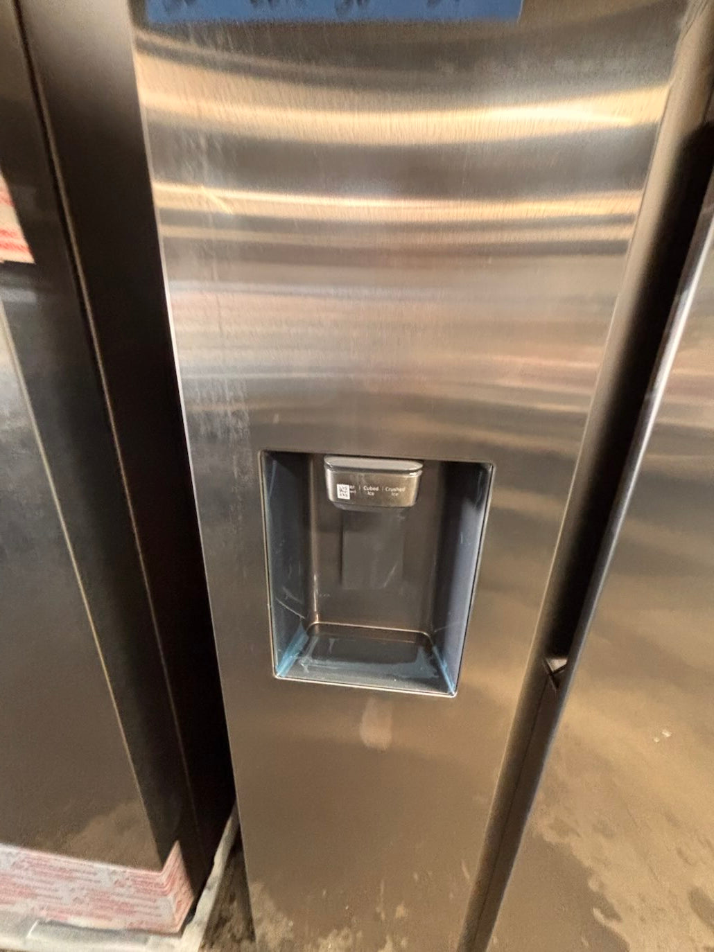 }}New open box 📦 Samsung - 26cu. ft. Side-by-side full size fridge Stainless Steel
#FS26TRTB