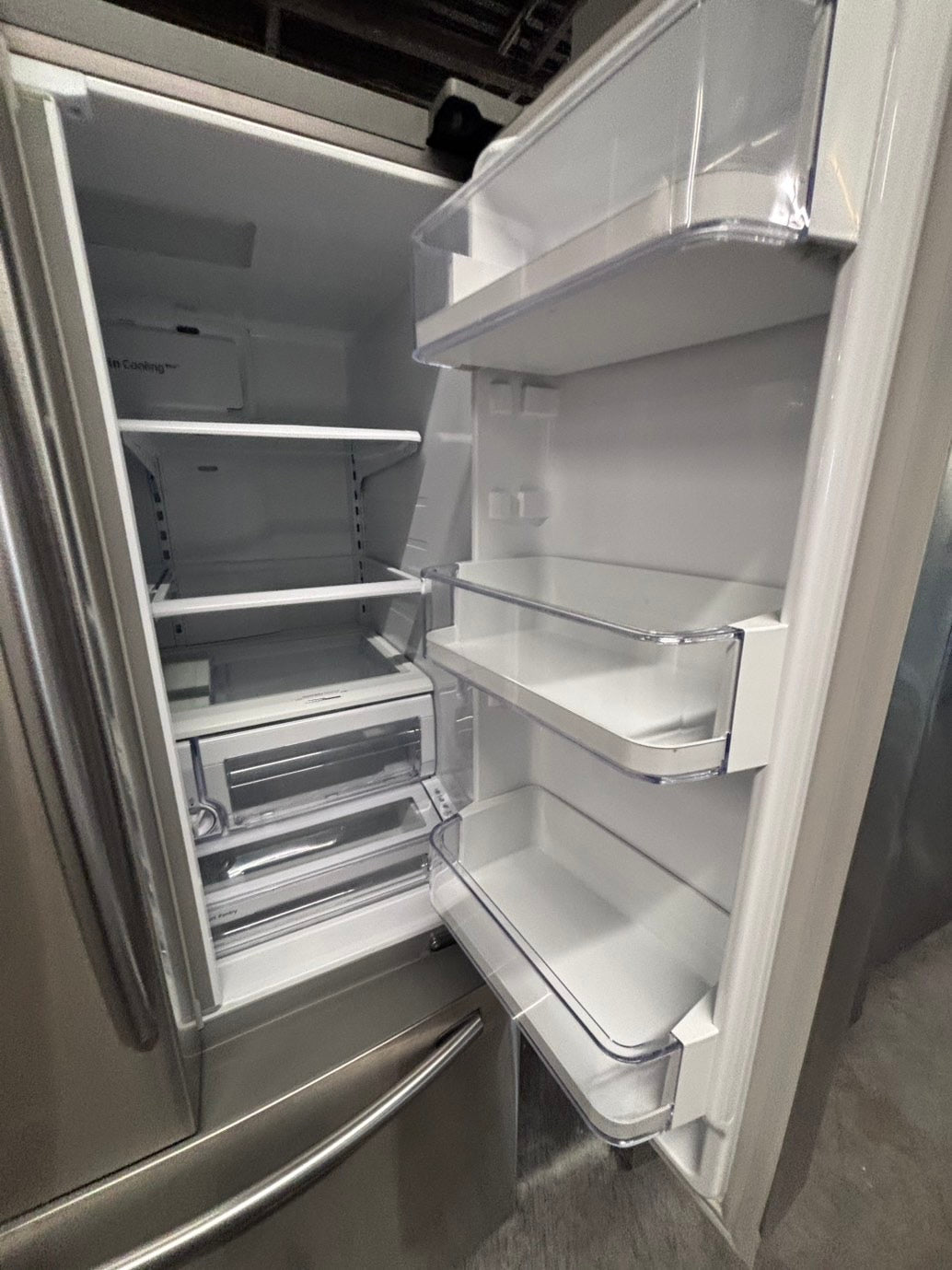 >* used-Refurbished samsung 36”w x69h x 29 depth refrigerator stainless steel w/ice & water dispenser 36 “ #FDSS73B