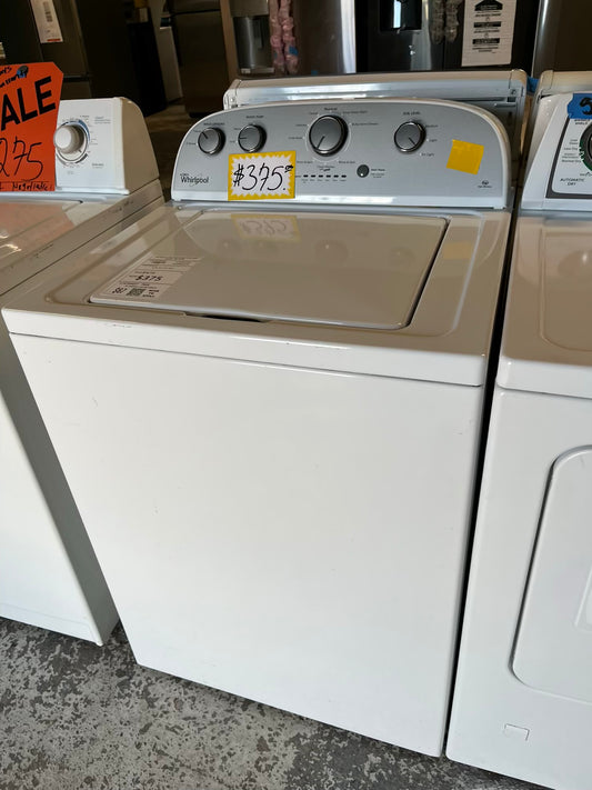 - Whirlpool 27 Top load washer white with/ agitator #W143MB