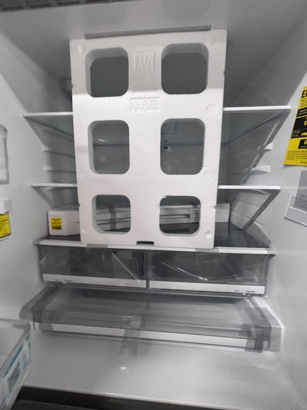 >LG 29cu. ft. 36” 4-doors French Door Refrigerator with Full in PrintProof Stainless
#RFLHV7TB 36” in