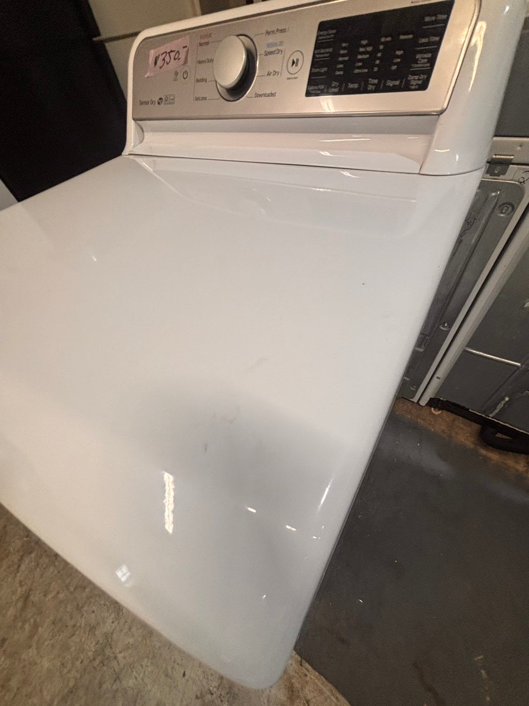 >*LG side x side extra large capacity electric 220v dryer   27” used -Refurbished #DELE65B