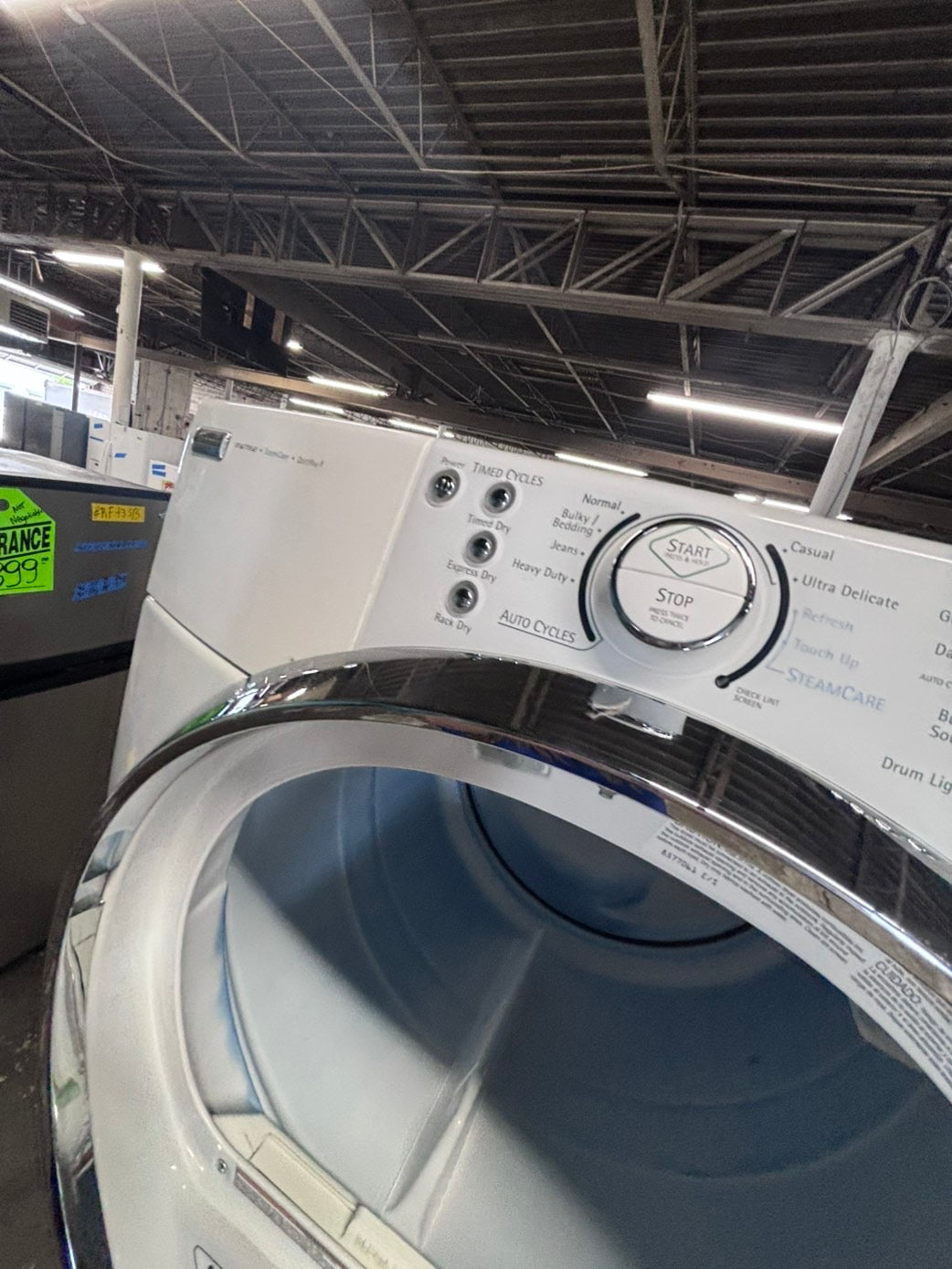 >*early July 4th special 🇺🇸kenmore set electric 220v front load stackable or side by side - sensor dry in white color #ESKK12SET