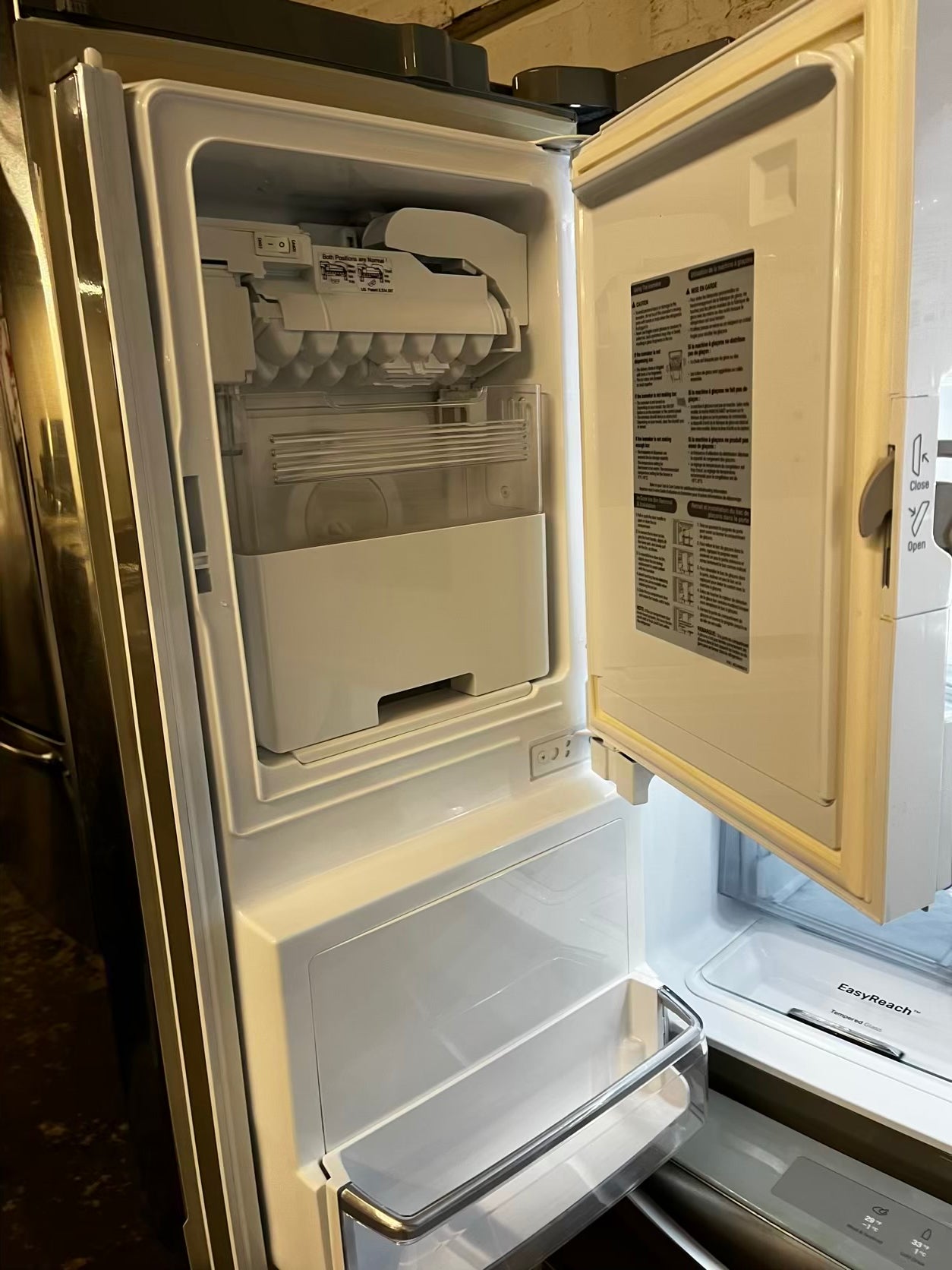 🎄Holiday Sale 🎁Used | Refurbished LG 36” French door refrigerator stainless steel *NO ice maker or water dispenser r- stock number #RF222941B
