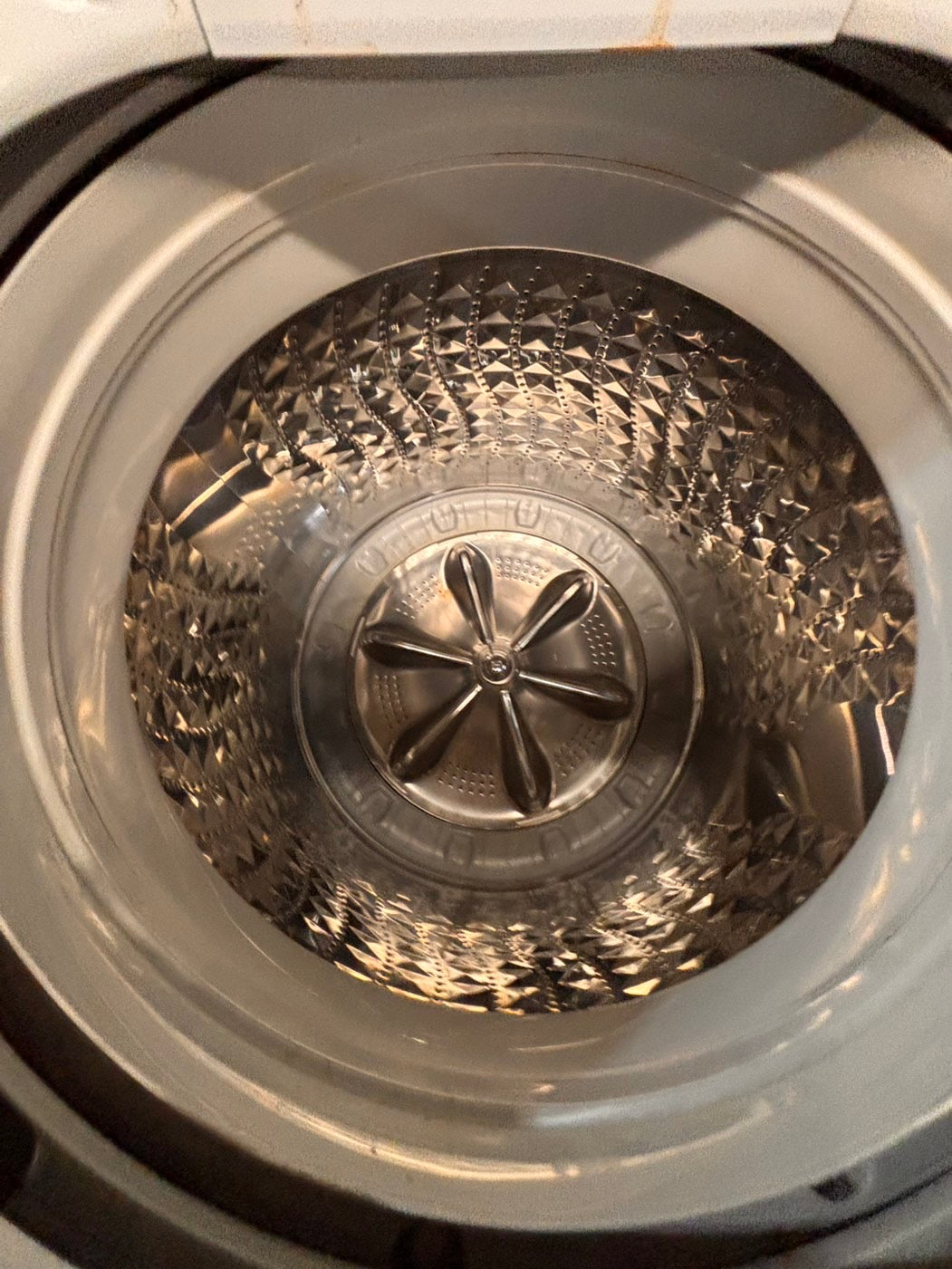 >*special 🔥Samsung white color , Top load washer  Large capacity stainless steel Drum used,refurbished #SAYZ882B