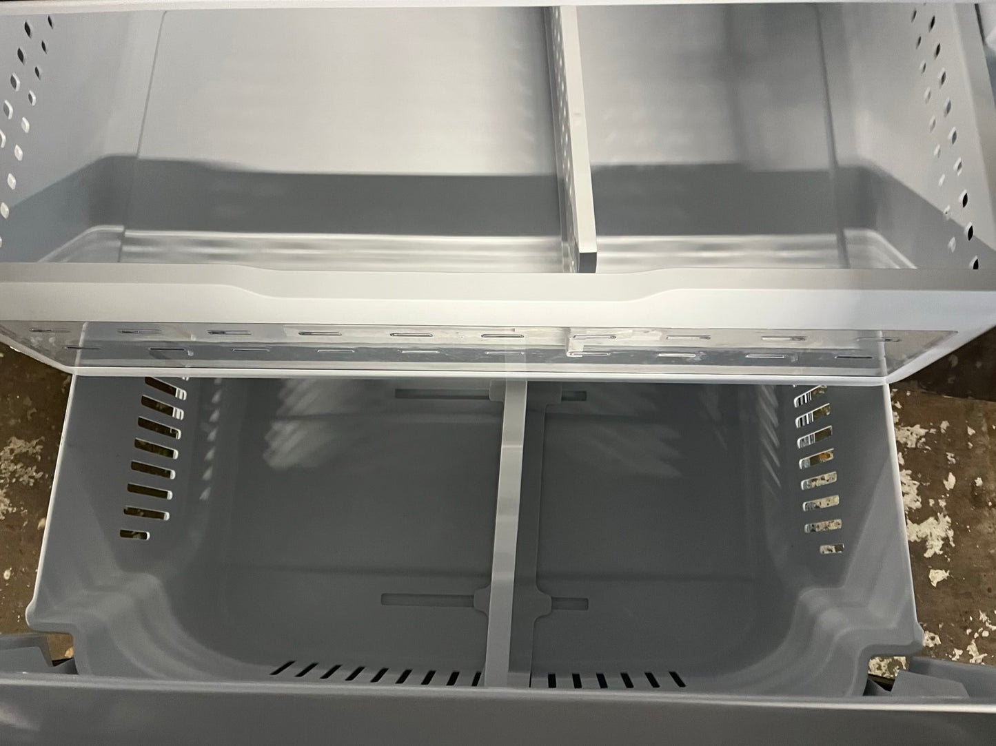 - GE French door Refrigerator stainless steel w/ ice water dispenser 36" #RF739PB