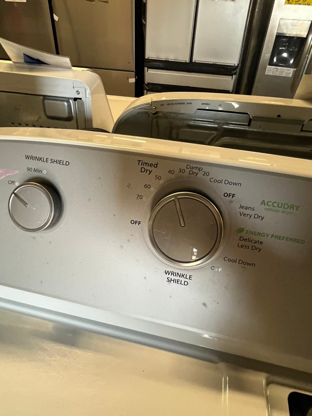 🎉 =Whirlpool dryer side by side electric 220v large capacity & top load washing machine with removable agitator used-Refurbished #WDWH23B