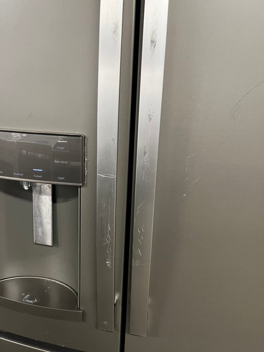 *🔥Black Friday Deal🔥Used | Refurbished GE 36” French door refrigerator slate color w/ice water dispenser 36" stock number #RFGP23PB