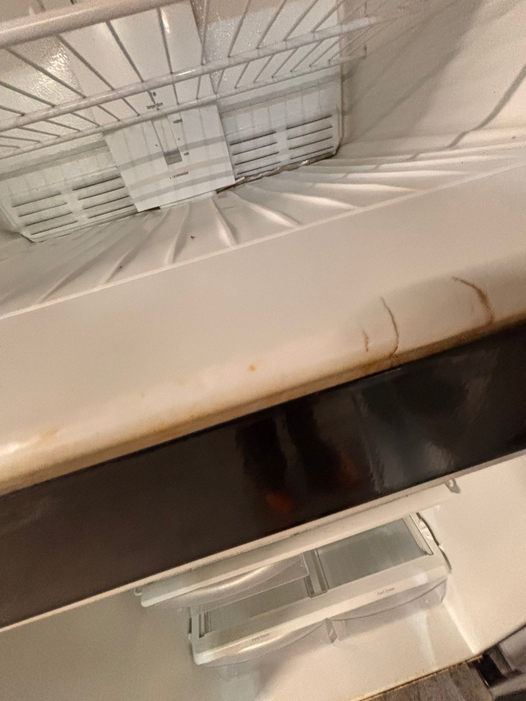 >*SALE🔥🔥frigidaire 30”18cu.ft -top freezer refrigerator working 💯 stainless steel color -used refurbished 30”  #TB4RYCB