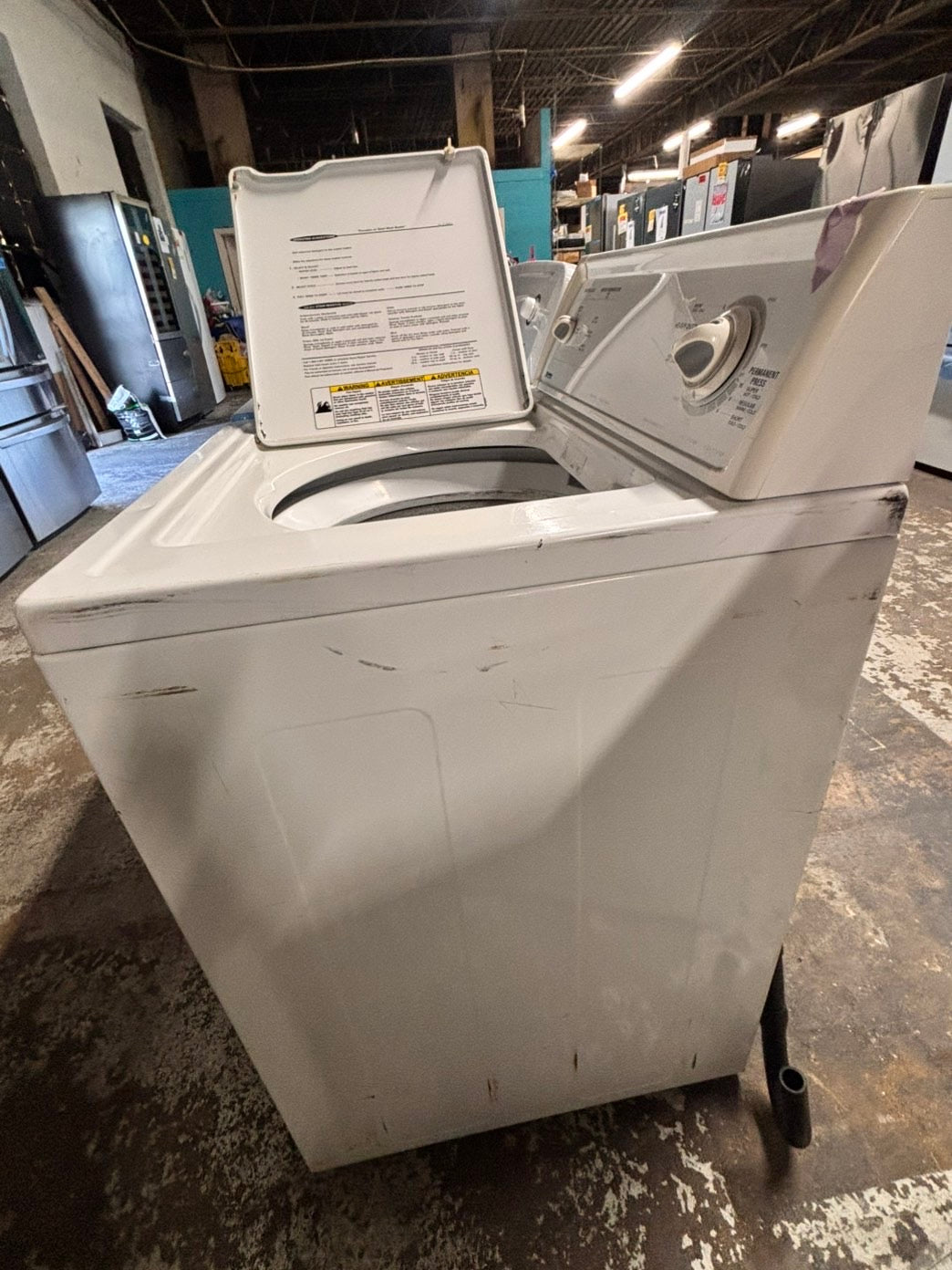 >special price‼️Kenmore top load washer w/agitator  & electric dryer flat back  220v  set top load side by side #WH7X3BSET