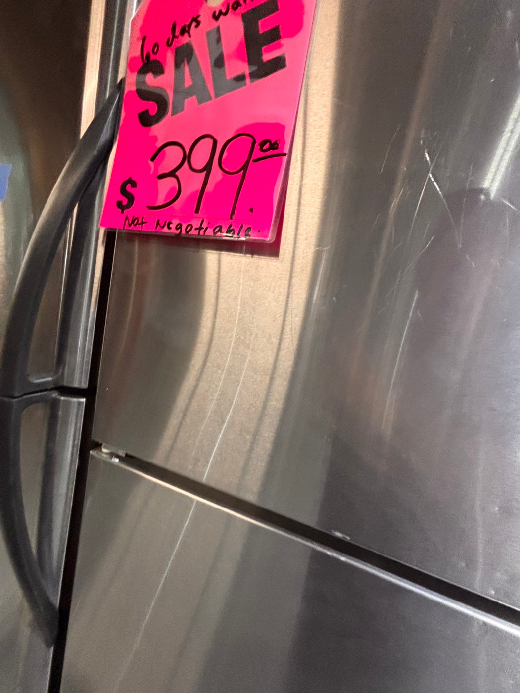 >*sale🔥Whirlpool top freezer refrigerator stainless steel used-refurbished 30" #RFQ669B