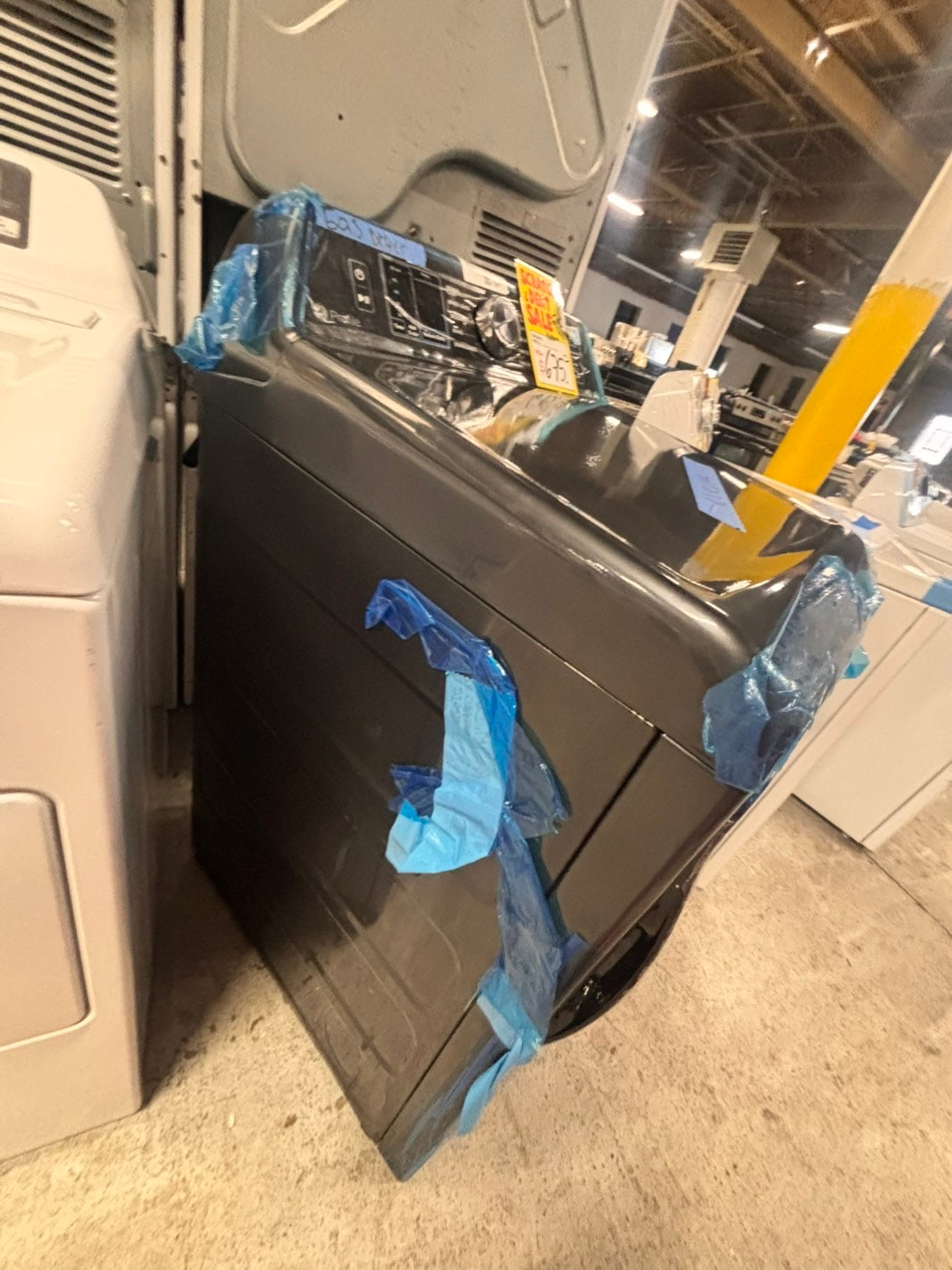 >new Open Box 📦 GE gas 110v dryer side x side large capacity  #ED5GG2L