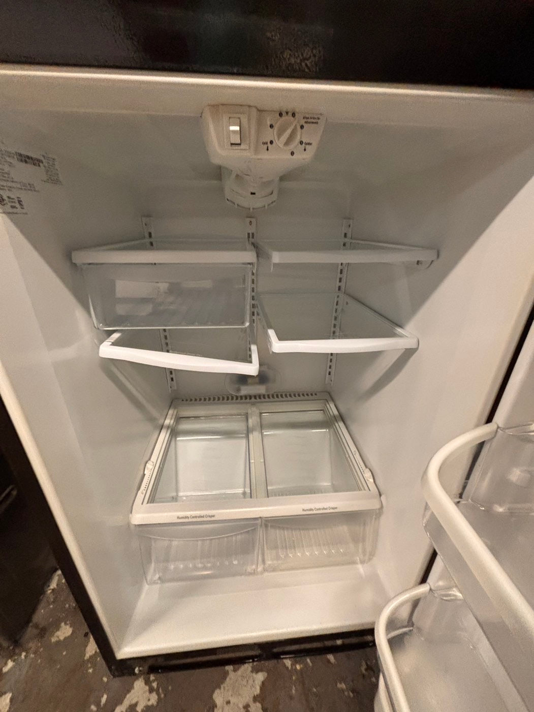 >*frigidaire  top freezer refrigerator stainless steel used-refurbished 30"x 681/2h #RF21ZRB