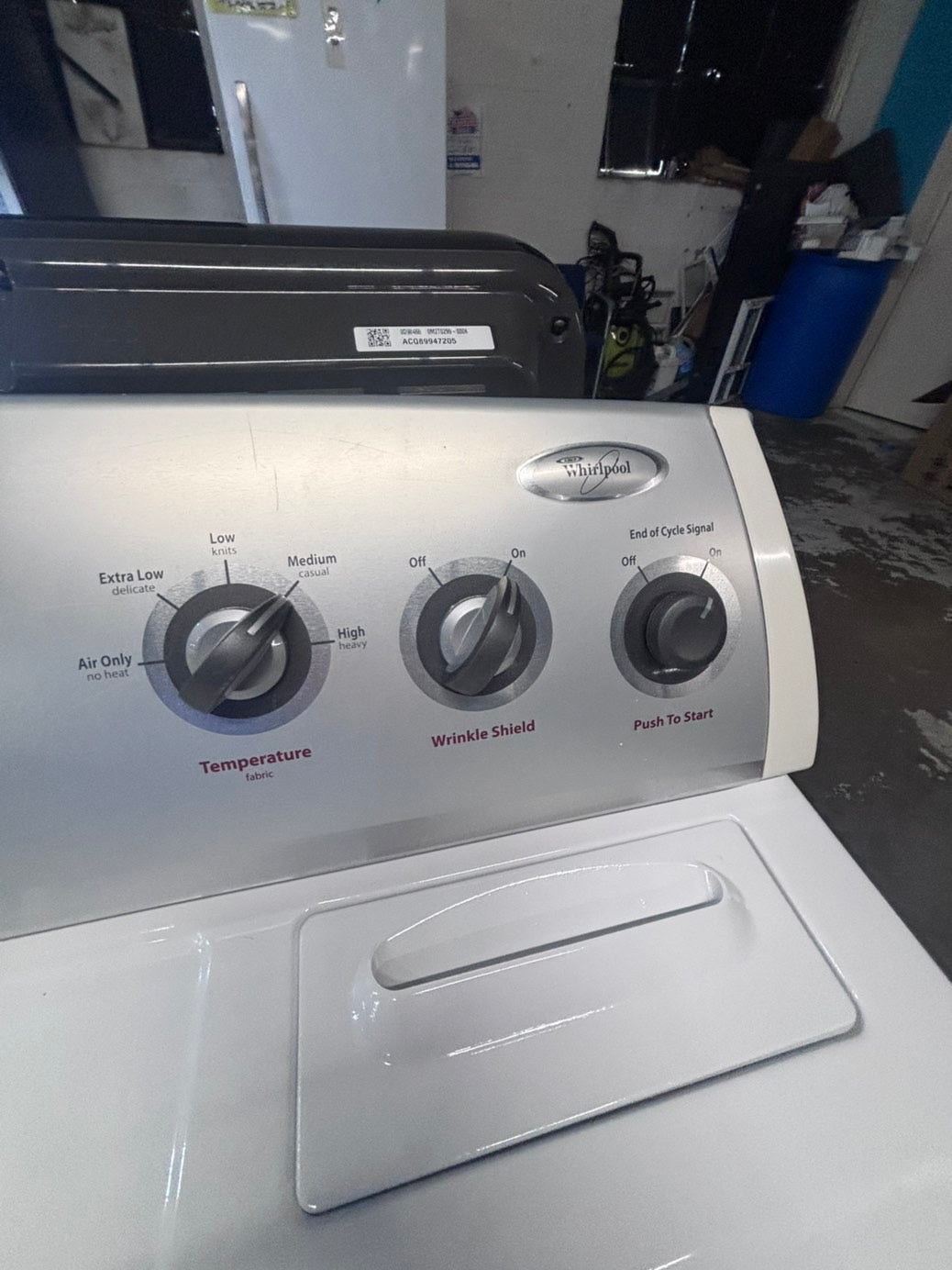 >>whirlpool top load washer large capacity with removable agitator  & electric dryer 220v mix & match set top load side by side #MTLQW5B