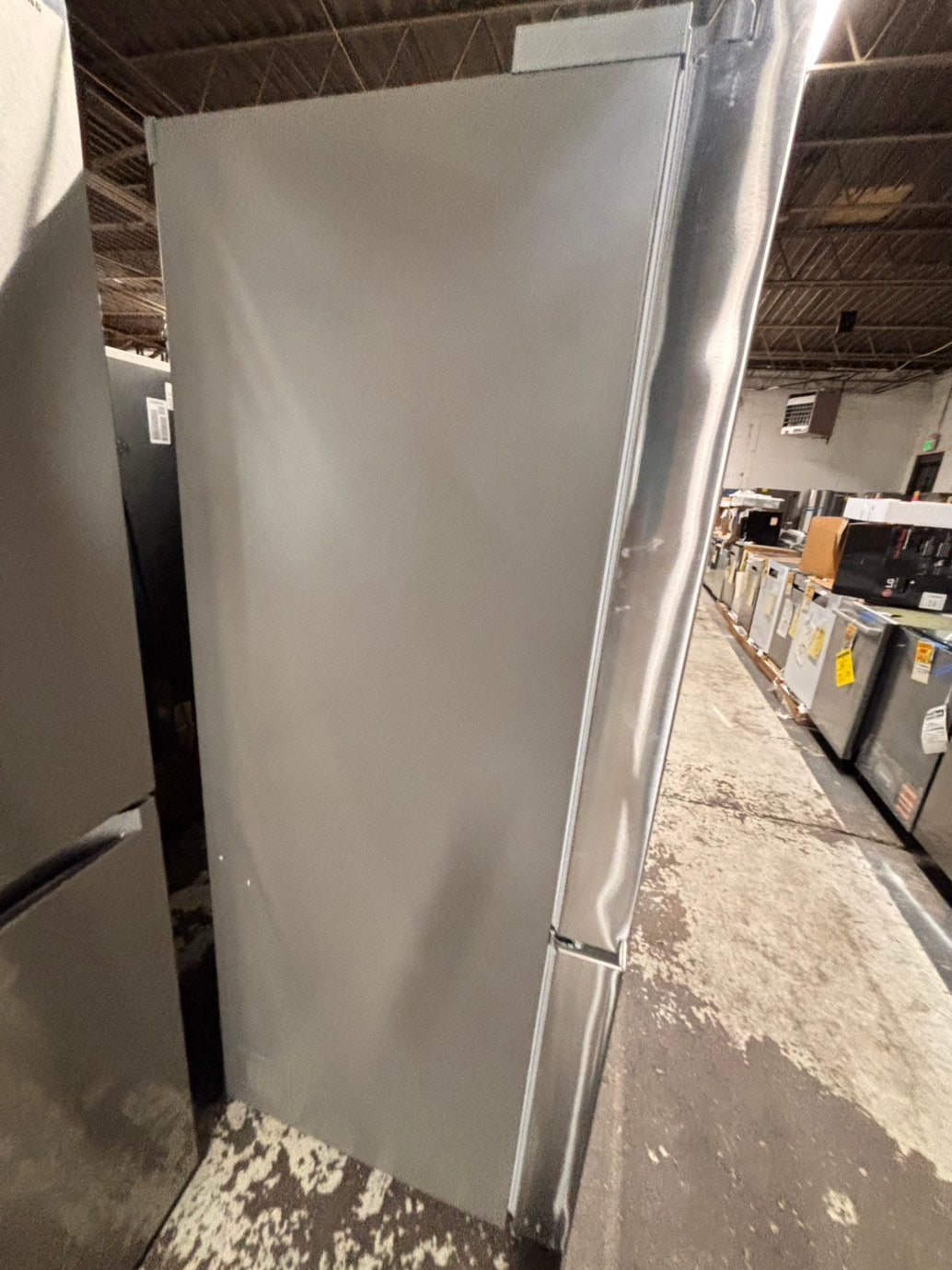 > LG new open box 📦 costumer return 27 cu. ft. SMART Counter Depth MAX French Door Refrigerator with Ice and Water, ADA Comp in PrintProof Stainless Steel #RLG27AB