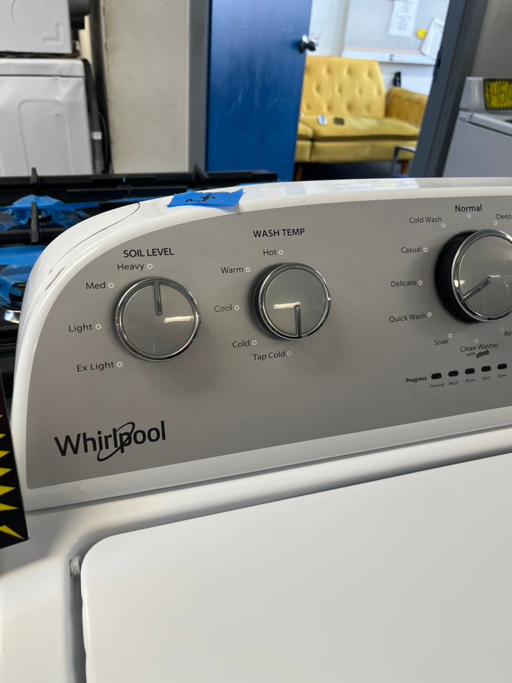 =• whirlpool top load washer  & electric dryer 220v  set top load side by side #WHTP35SET